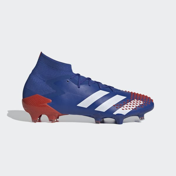 adidas blue and white cleats