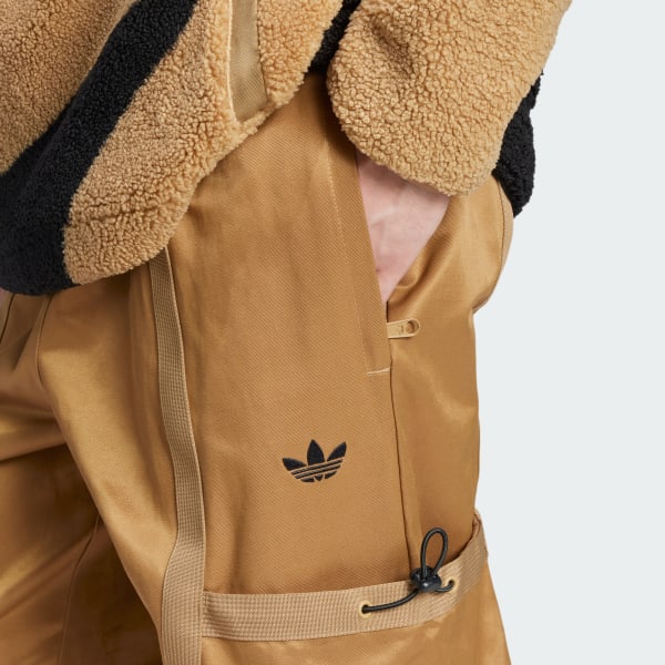 adidas カーゴパンツ アディダス プレミアム バケットカーゴパンツ - ブラウン