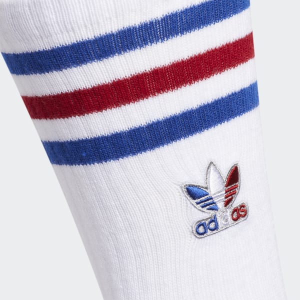 adidas 3-Stripes Crew Socks - White | Men's Lifestyle | $12 - adidas US