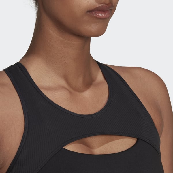 Zwart CoreFlow Studio Medium-Support Yoga Wind Beha TG475