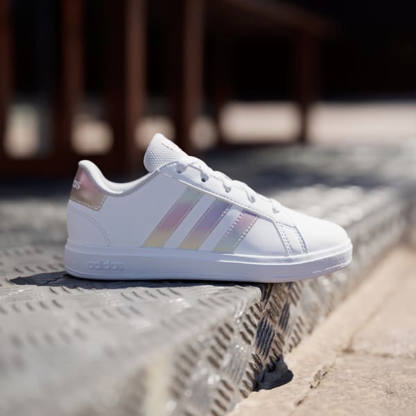 Hvid Grand Court Lifestyle Lace Tennis sko