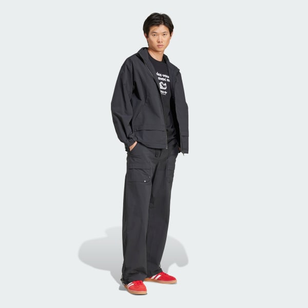 adidas Premium Essentials Utility Track Top - Black | Free