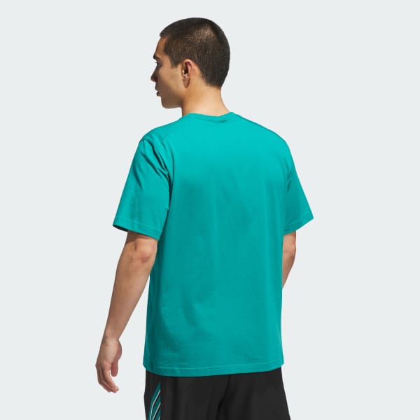 Verde Camiseta adidas Basketball Graphic