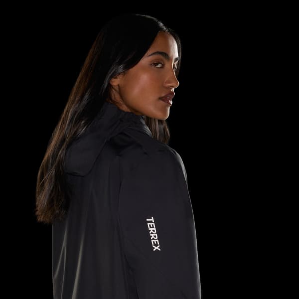 Sort Terrex Multi 2.5 Layer CLIMAPROOF regnjakke