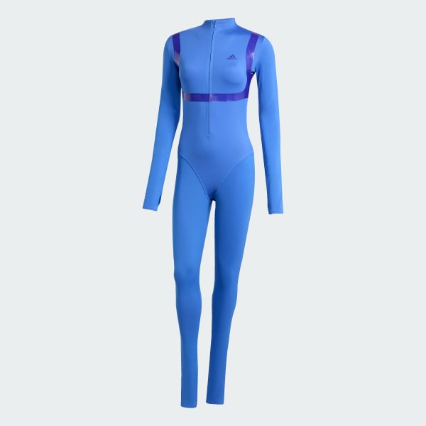 Azul traje ajustado Techfit