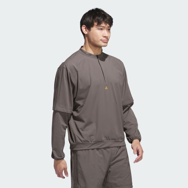 Brown Ultimate365 Half-Zip Pullover