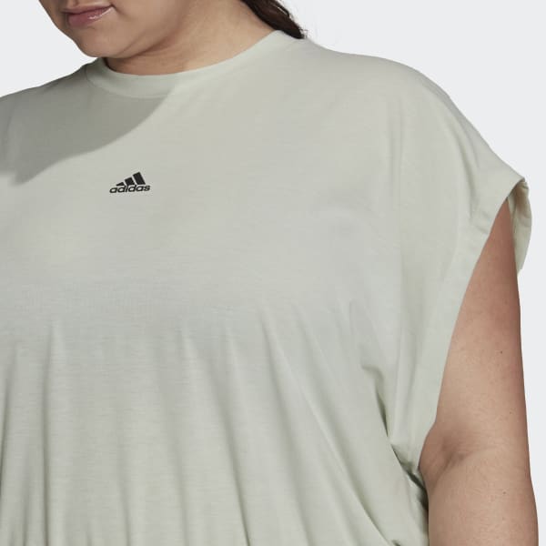Gronn Hyperglam Sleeveless T-skjorte (store størrelser) SD281