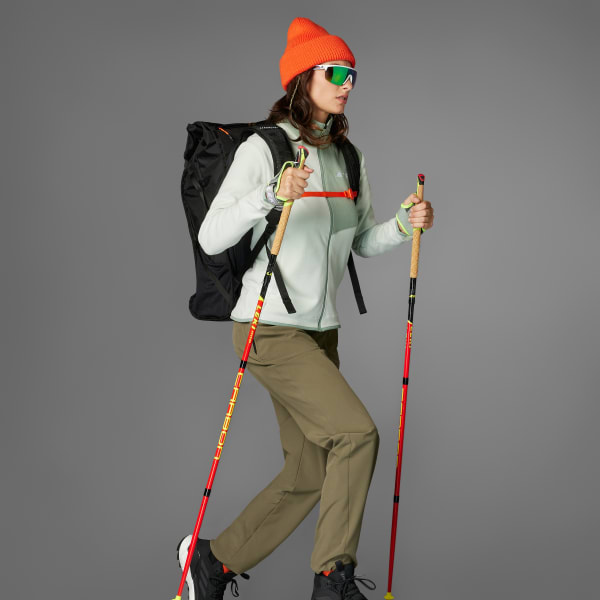 Verde Campera Terrex Multi Cierre Frontal Algodón Perchado