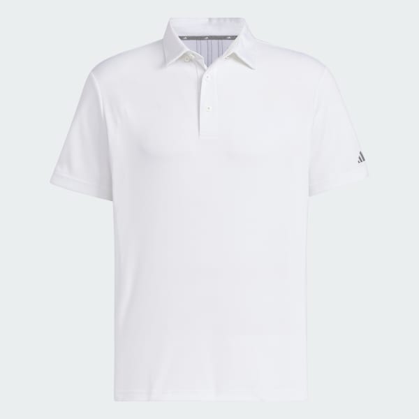 White Short Sleeve Polo Shirt