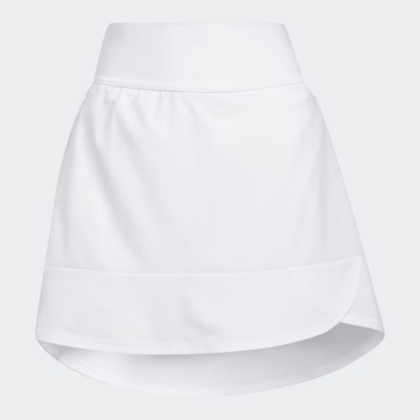 Blanco Falda con Shorts Frill