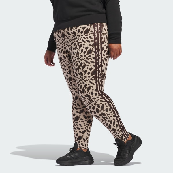 Adidas cheetah leggings discount