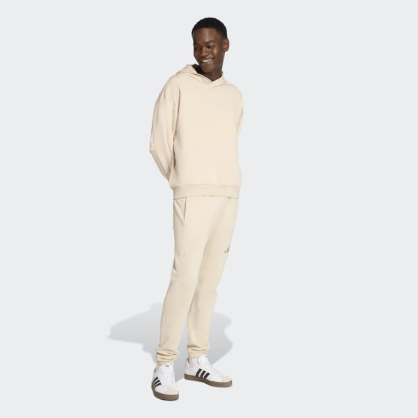 adidas SOFT LUX HOODIE - Beige | Free Shipping with adiClub