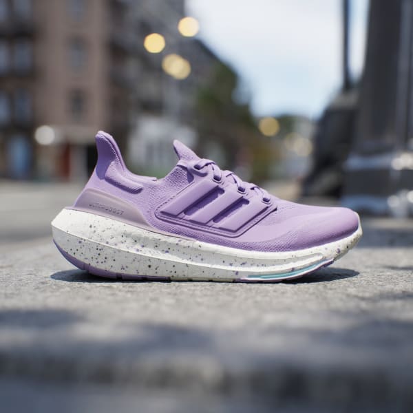 adidas Ultraboost Light Running Shoes Purple Women's Running