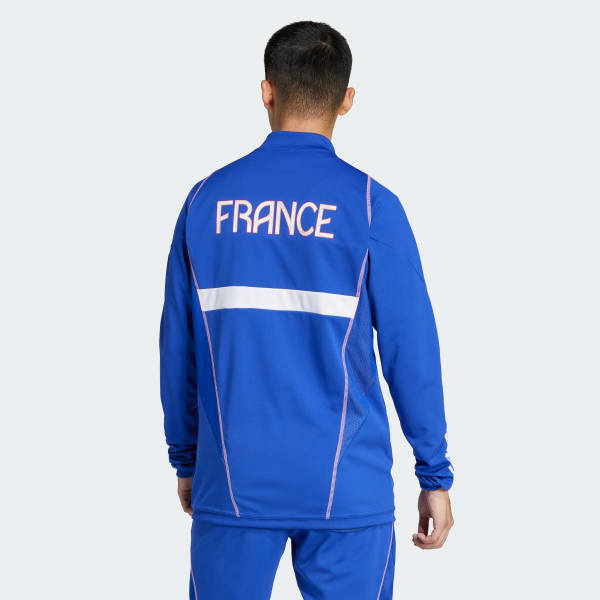 Bleu Veste d'entraînement de handball France