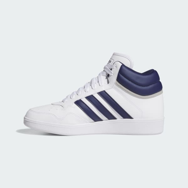 adidas Hoops 4.0 Mid Shoes - White | Free Shipping with