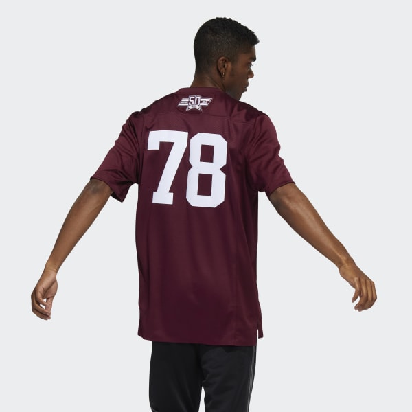 Red Mississippi State ‘Dowsing X Bell: 50 Years’ Jersey CD034