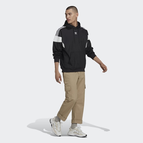 Schwarz adicolor Originals Challenger Hoodie