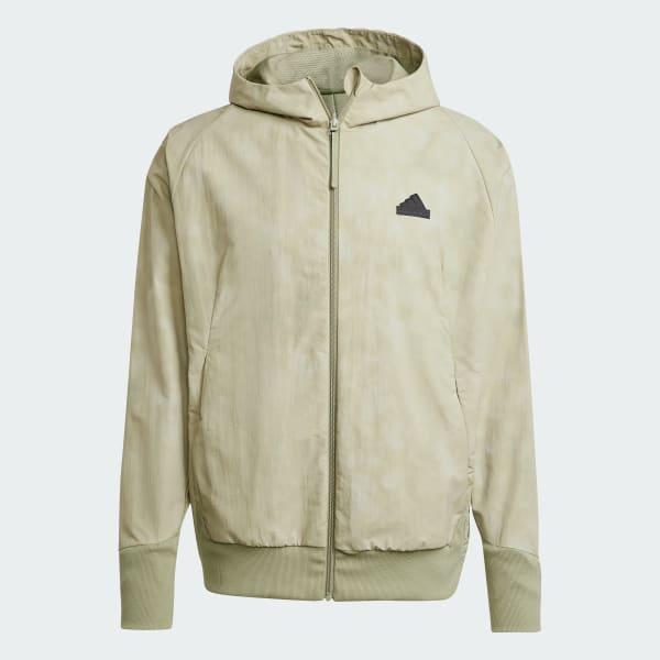 Jaqueta Malha Zíper Z.N.E. - Verde adidas | adidas Brasil Jaqueta Malha Zíper Z.N.E. - Verde adidas | adidas Brasil