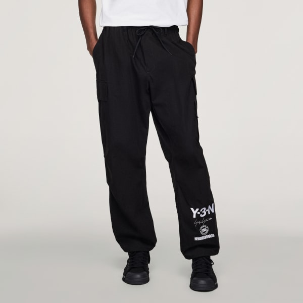 Noir Pantalon cargo Y-3 NBHD