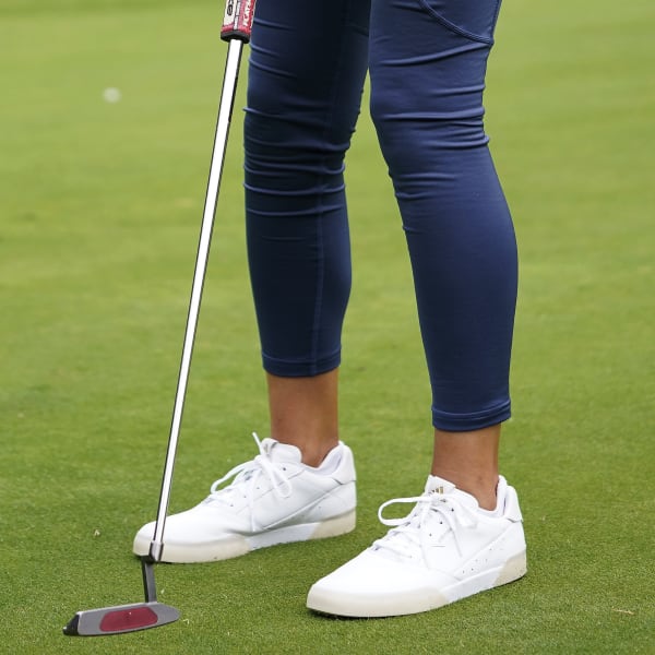 Bianco Scarpe da golf adicross Retro IB368