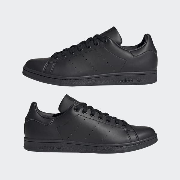mens black stan smith trainers