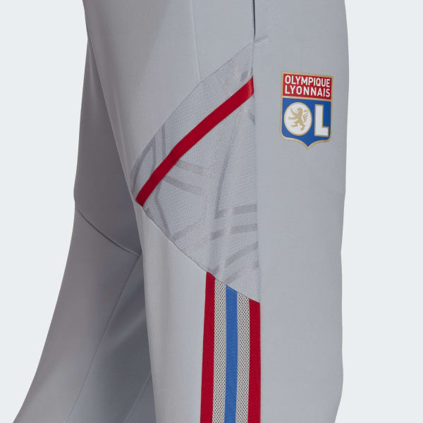 Grigio Pantaloni da allenamento Tiro 21 Olympique Lyonnais TG259