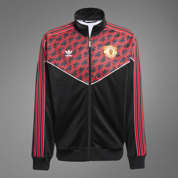 〔MANCHESTER UNITED〕アディダス xピーターサ ヴィル adidas Men's adidas Black Peter Saville x Manchester United