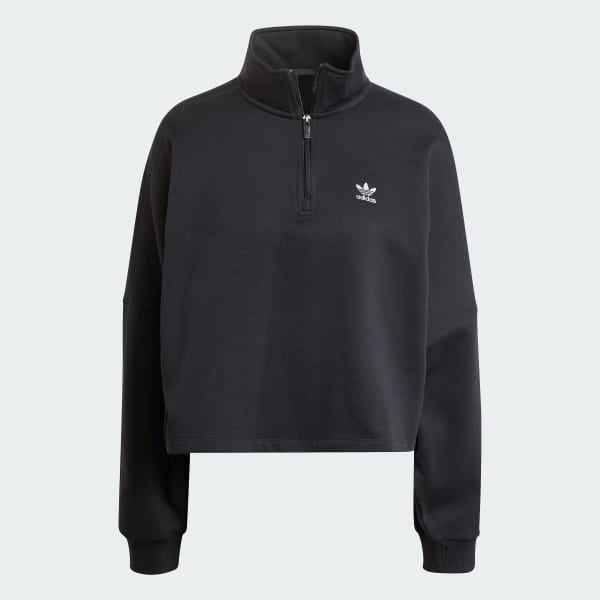 Adidas originals 1/2 zip hoodie best sale