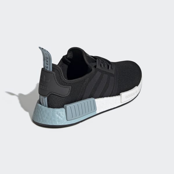blue and black nmds
