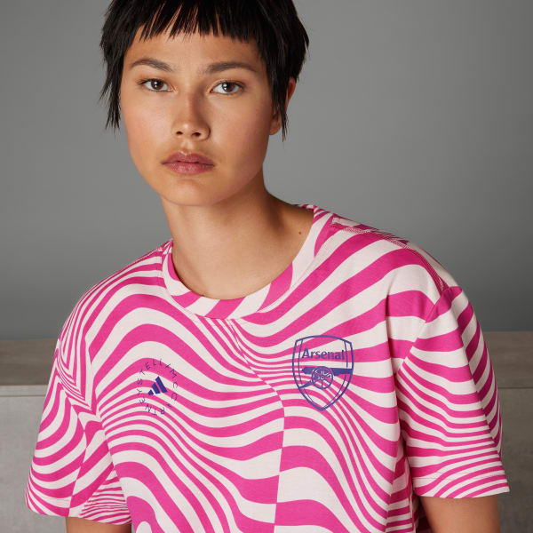 Pink Arsenal x adidas by Stella McCartney Tee