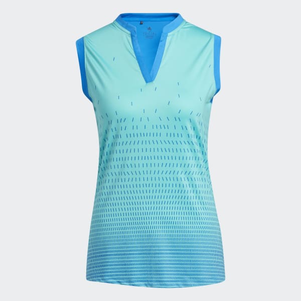 Blu Maglia Sport Performance Gradient Sleeveless RU042