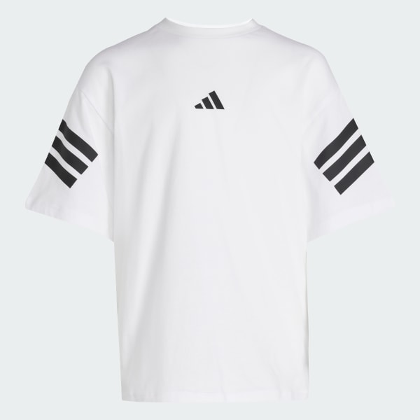 Bianco T-shirt Future Icons 3-Stripes Junior