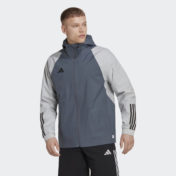 adidas Tiro 23 Competition All-Weather US Grey | - Soccer adidas Jacket Men\'s 