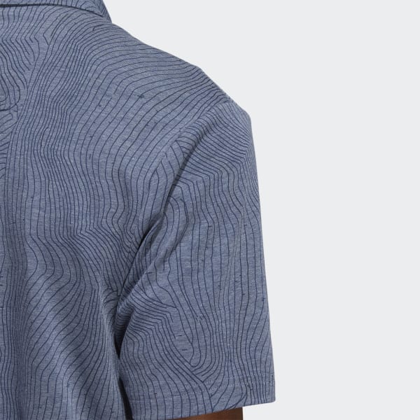 Blau Course Map Poloshirt VL069