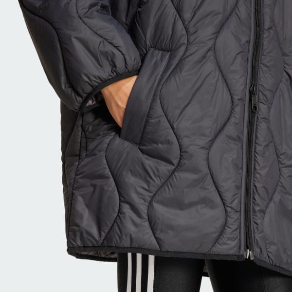 adidas☆オーバーサイズ キルティング ミッド ジャケット 楽天市場】アディダス adidas ジャケット メンズ キルテッド
