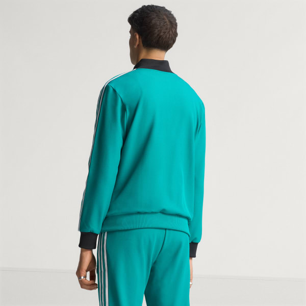 v*配様 OLD adidas Liverpool FC ドリルトップ アウェイ adidas Bluza dresowa Liverpool FC Terrace Icons - Zielony | adidas