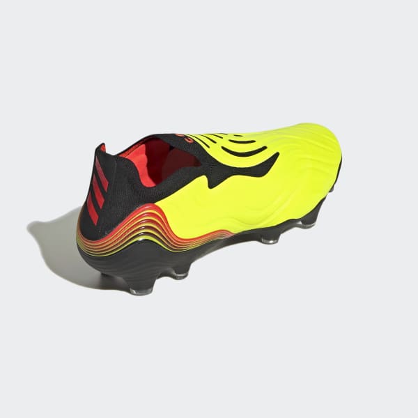 Yellow Copa Sense+ Firm Ground Boots