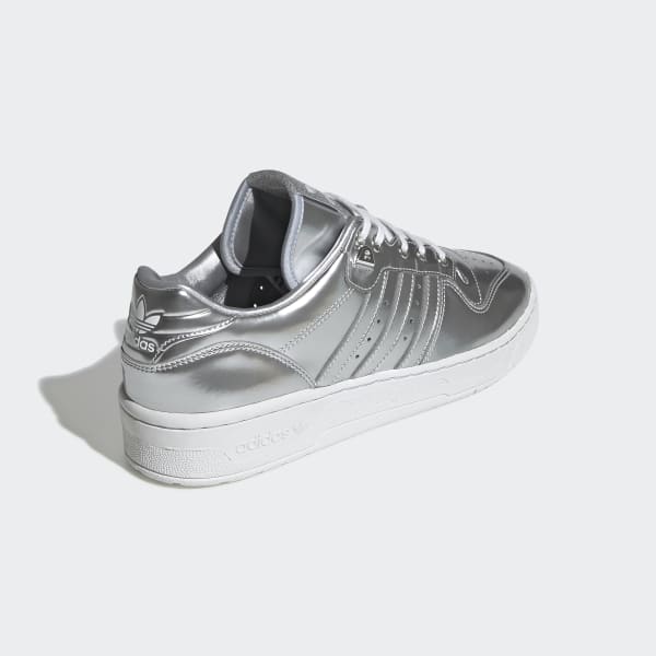 adidas rivalry low silver