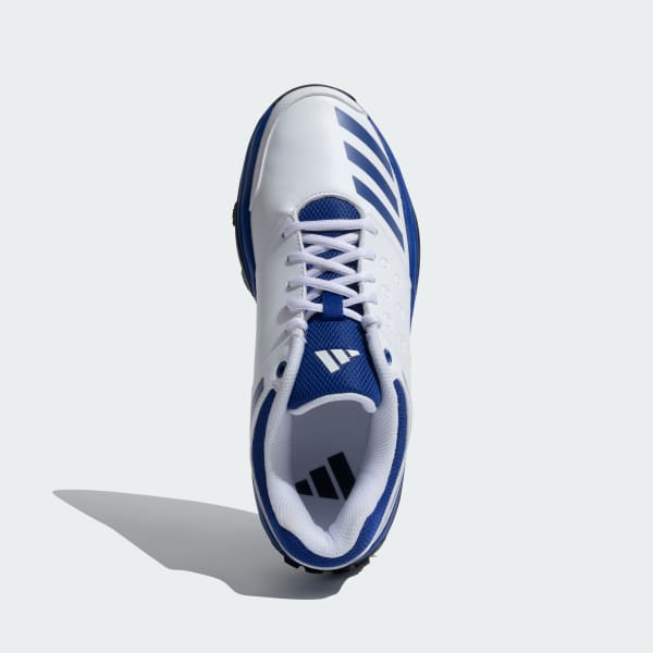 White CRINU 23 Cricket Shoes