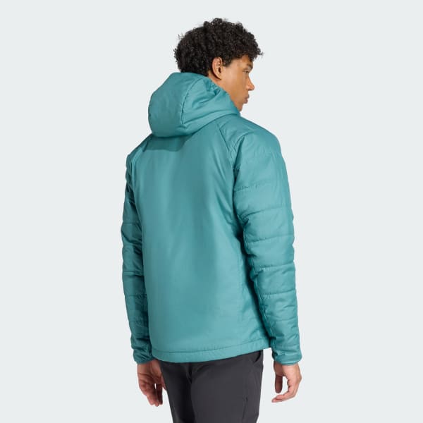 Green Terrex Multi Synthetic Insulated Hooded Jacket