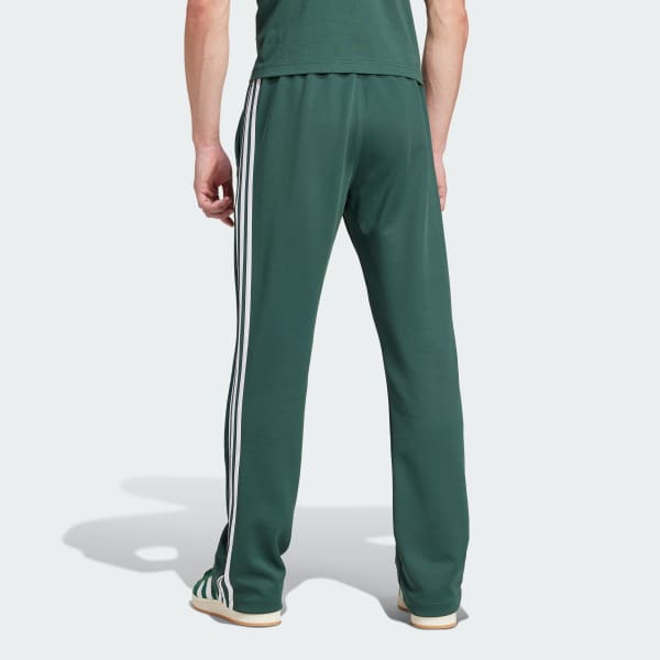 Adidas neon green and black snap track pants shop