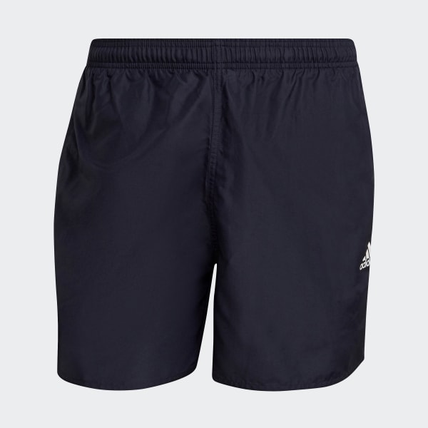Μπλε Solid Swim Shorts