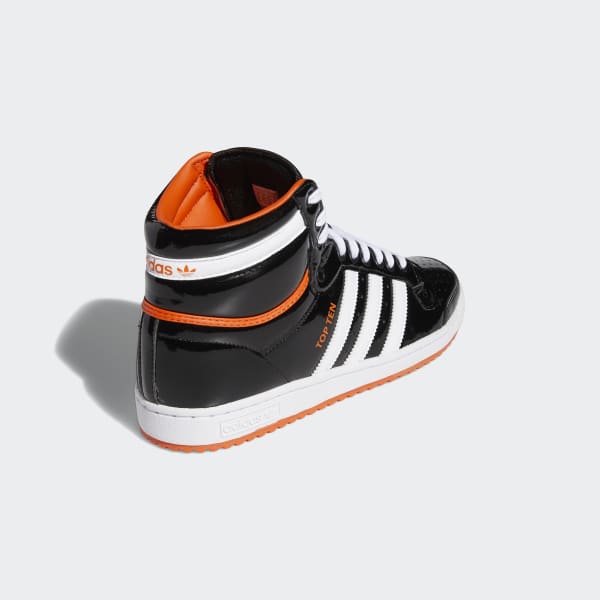 adidas top ten black and orange