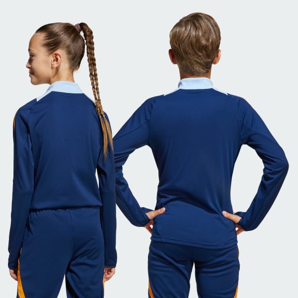 Blau Real Madrid Tiro 24 Competition Kids Trainingsoberteil