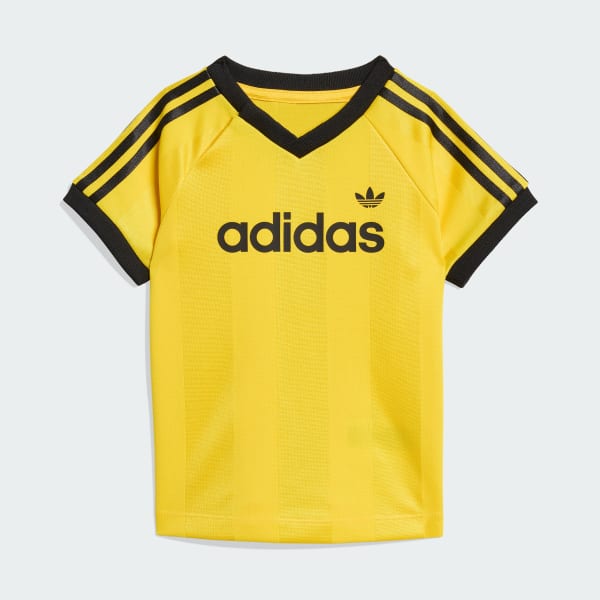 jaune ENSEMBLE JERSEY SHORT TEE