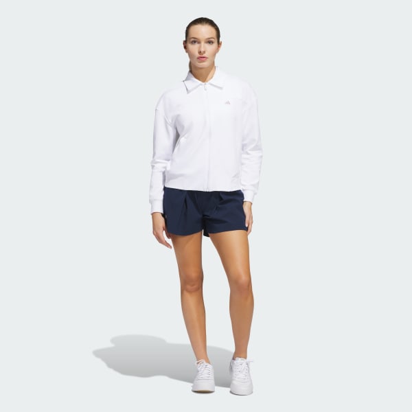 adidas Go-To Twistknit Jacket - White | Free Shipping with