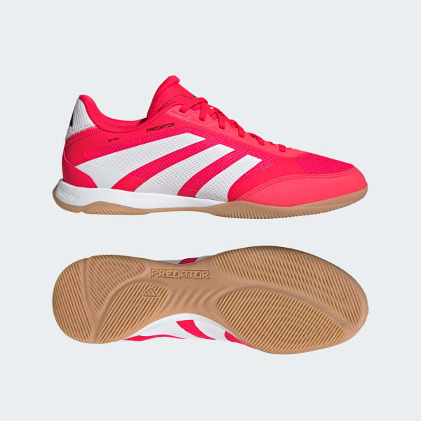 Rouge Chaussure de football Predator League Indoor