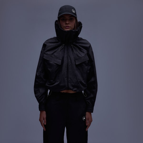 Stella McCartney フリル ジャケット ブラック Stella McCartney フリル ジャケット ブラック