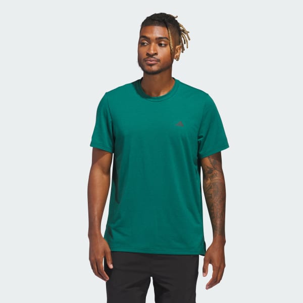 adidas Axis AEROREADY Training Tee - Green | Free Shipping with