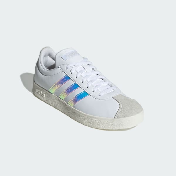 White VL Court Base Shoes